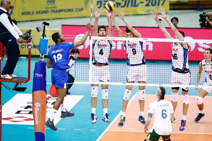 Volley: per l'Italia vittoria di prestigio contro il Brasile