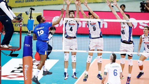 Volley: per l'Italia vittoria di prestigio contro il Brasile