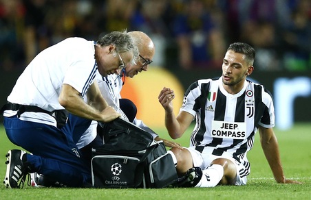 Juventus, per De Sciglio si teme una microfrattura