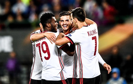 Europa League, Austria Vienna-Milan 1-5: tripletta di André Silva