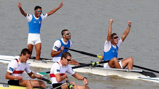 Canottaggio, 56 azzurri ai Mondiali: torna Abbagnale