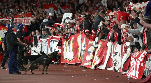 Arsenal-Colonia: cinque tifosi arrestati