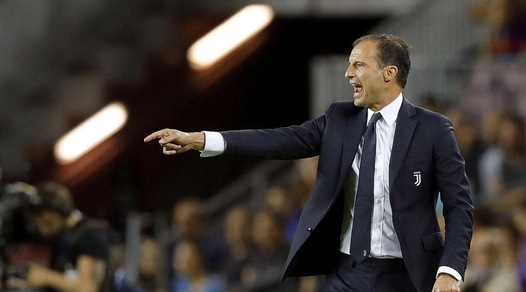 Allegri: «Ottimo primo tempo a Barcellona. Tornano Chiellini e Mandzukic»