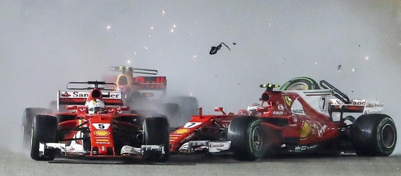 F1 Gp Singapore, Raikkonen: «Cose che capitano, ma pagato caro»