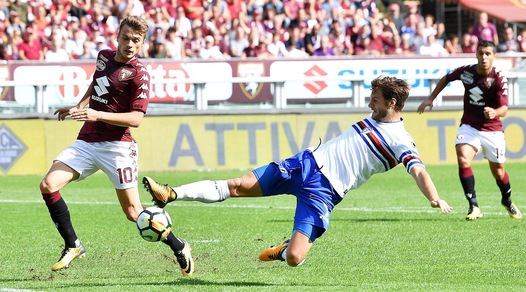 Serie A Torino-Sampdoria 2-2: il tabellino