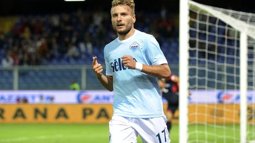 Serie A, capocannoniere: sorpresa Immobile a 4,50