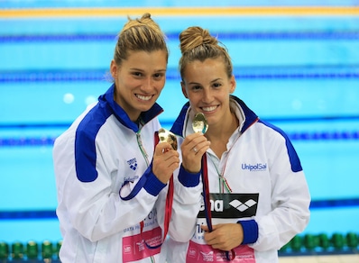 Cagnotto e Dallapé madrine a Gardaland