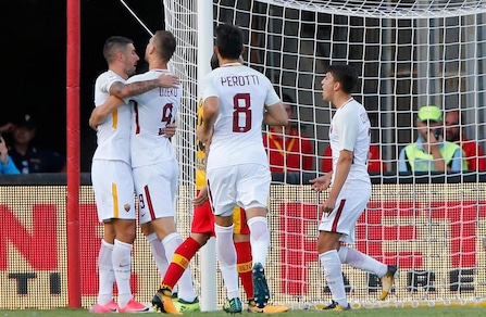 Serie A, Benevento-Roma 0-4: Dzeko, un'altra doppietta