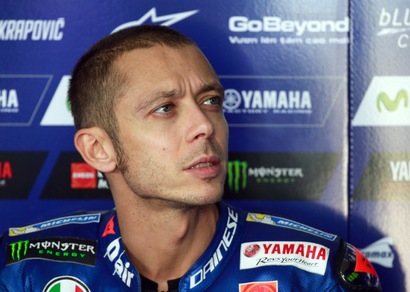 MotoGp Aragon, Rossi: «Sto abbastanza bene»