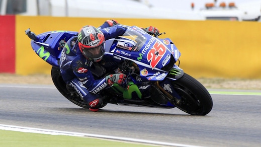 MotoGp Aragon, Vinales: «Buon lavoro, posso migliorare»