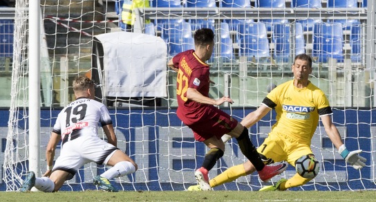 Serie A, Roma-Udinese 3-1: Dzeko-gol e doppietta di El Shaarawy