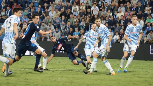 Serie A Spal-Napoli 2-3, il tabellino