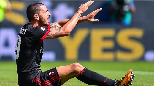 Milan, Bonucci: «Lavorare a testa bassa per crescere»