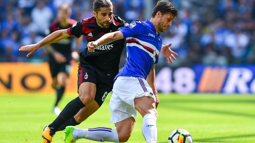 Serie A Sampdoria-Milan 2-0, il tabellino