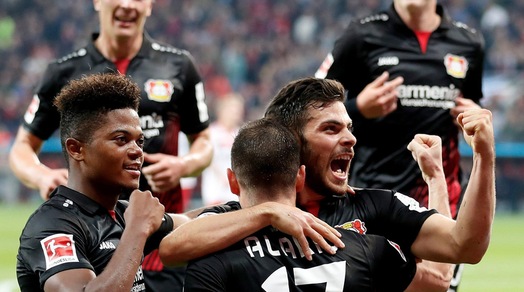 Bundesliga: tris del Bayer Leverkusen all'Amburgo