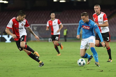 Champions League Napoli-Feyenoord 3-1, il tabellino