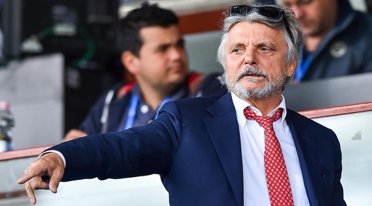 Sampdoria, Ferrero: «I raccattapalle del Napoli perdevano tempo»