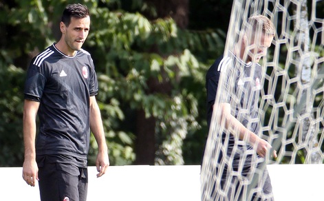 Serie A Milan, Kalinic e Antonelli in dubbio per l'Inter