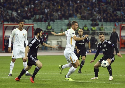 Champions: Roma ok, gli ottavi a 1,85