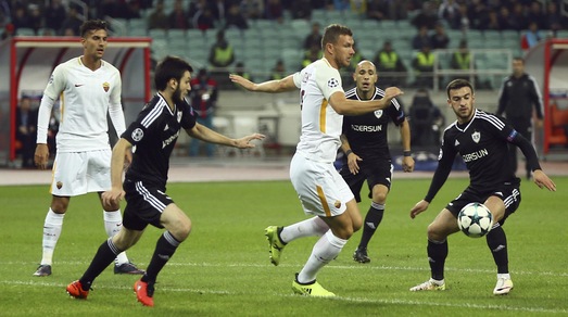 Champions: Roma ok, gli ottavi a 1,85