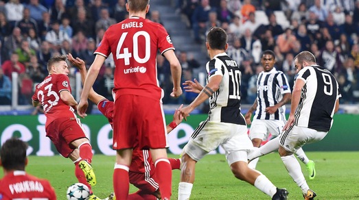 Champions League, Juventus-Olympiacos 2-0: decidono Higuain e Mandzukic