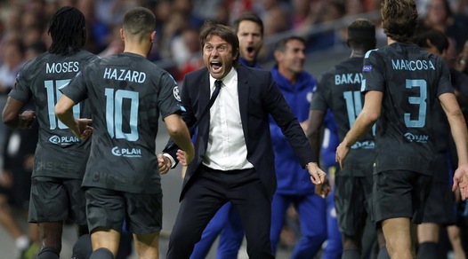 Champions League, Atletico Madrid-Chelsea 1-2: Batshuayi gol al 94', festa Conte