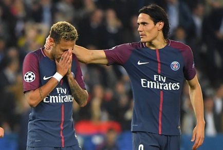 Cavani e Neymar, amici mai