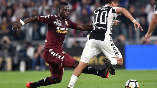 Serie A Torino, cure mediche per Acquah, Barreca e Obi