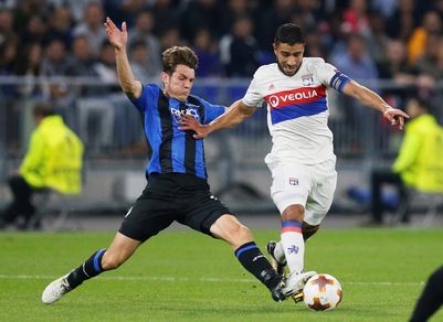 Europa League Lione-Atalanta 1-1, il tabellino