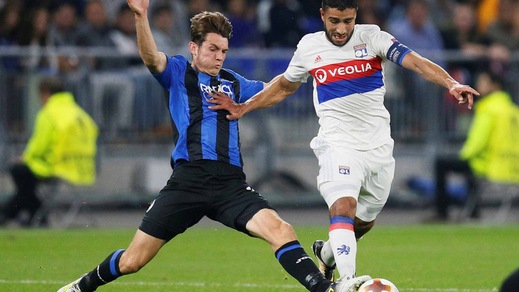 Europa League Lione-Atalanta 1-1, il tabellino