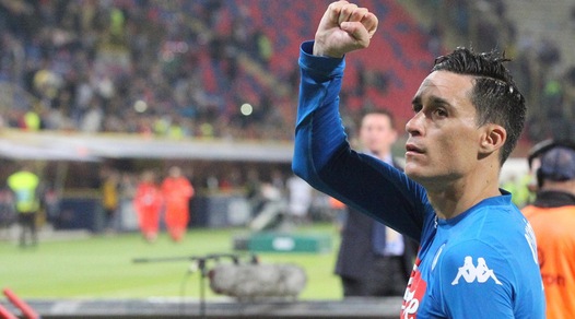 Napoli, Callejon: «Se Sarri vuole, faccio anche il terzino sinistro»