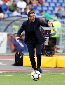 Di Francesco: «Roma, restiamo agganciati alla vetta»
