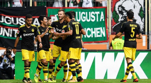 Bundesliga, il Dortmund supera l'Augusta e vola a +5