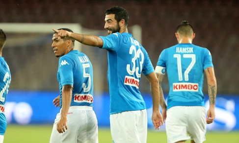 Napoli, Sarri ritrova Albiol: in 40.000 al San Paolo