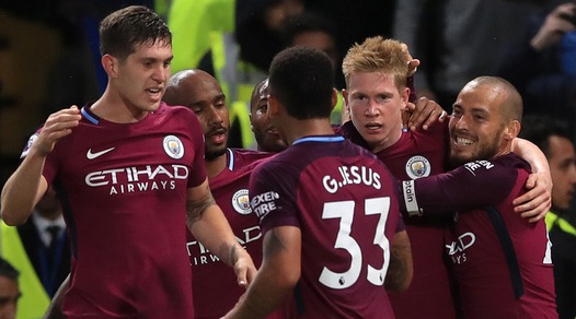 Chelsea-Manchester City 0-1: De Bruyne stende Conte