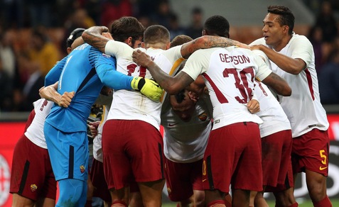 Serie A, Milan-Roma 0-2: super Dzeko e Florenzi