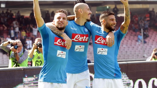 Serie A, comanda il Napoli con numeri da capogiro