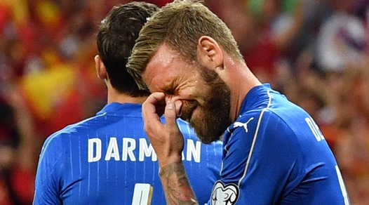 Italia: Belotti, Pellegrini e De Rossi ko