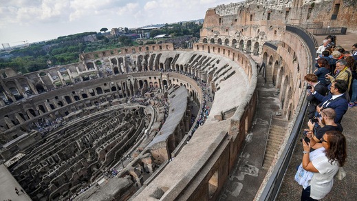 Il Colosseo che non hai visto: il panorama è fantastico
