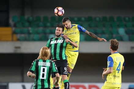 Serie A Chievo-Ambrosiana 2-0: Gamberini gol