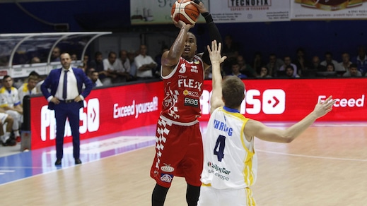 Basket Serie A, Pistoia sbanca Capo d'Orlando