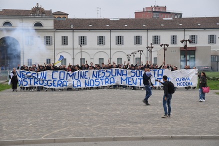 Serie C Modena, tre Daspo dopo la protesta contro Caliendo