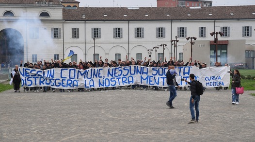 Serie C Modena, tre Daspo dopo la protesta contro Caliendo