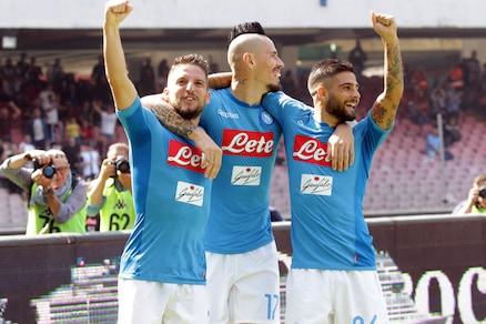 Napoli, media-gol da primato: Sarri sfida la storia