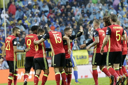 Russia 2018, il Belgio vince in Bosnia. L'Italia è ai playoff