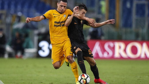 Serie A Verona, Romulo in gruppo. Verde differenziato