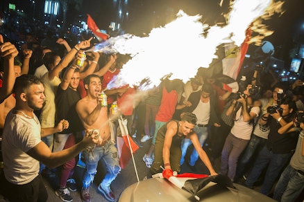 Egitto al Mondiale, Il Cairo in festa