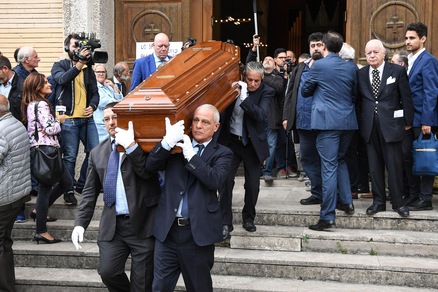 Biscardi, funerali a Larino. Folla in cattedrale