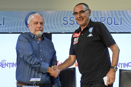 Napoli, De Laurentiis: «Guardiola? Mi tengo Sarri. Voglio più scudetti»