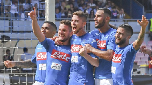 Serie A Napoli-Cagliari 3-0, il tabellino